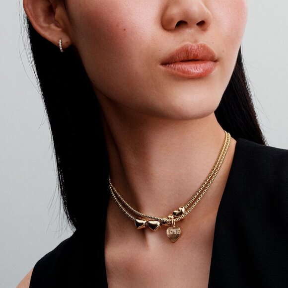 Pandora Engravable Love Heart Dangle Charm - Picture 7 of 7